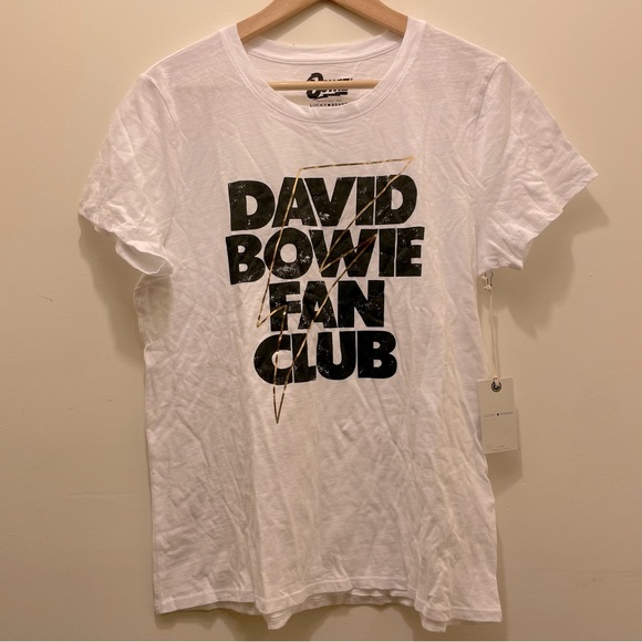 David Bowie Fan Club T-Shirt - Picture 1 of 5